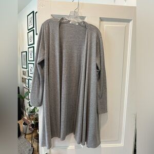 Incredibly Soft Heather Grey Cardigan